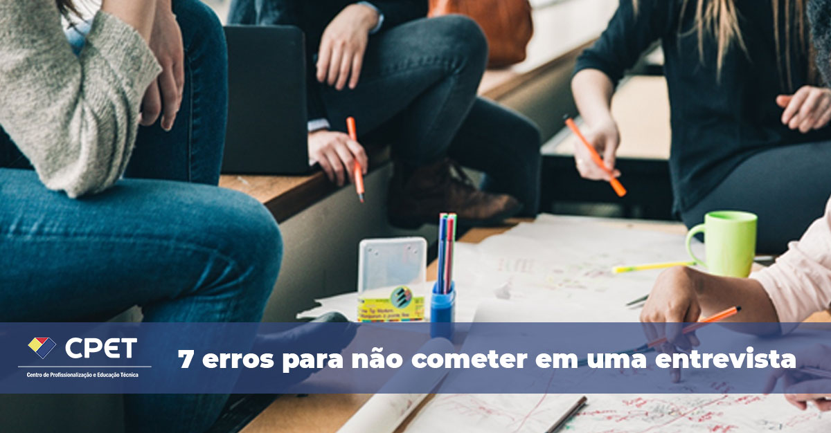 7 erros para nao cometer em uma entrevista