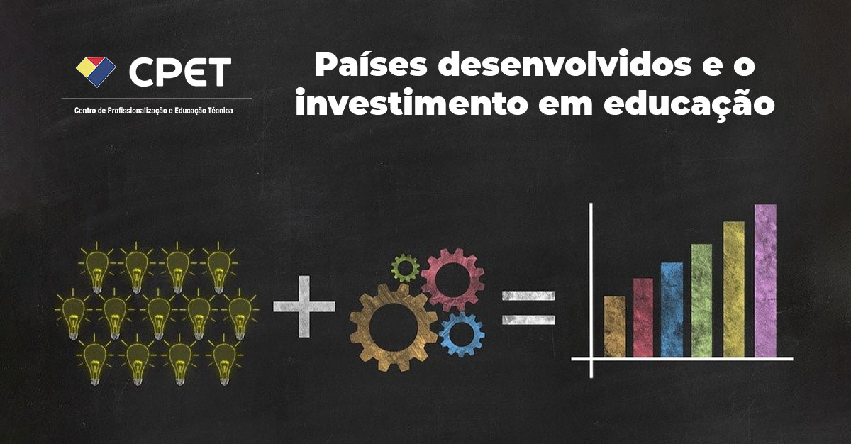 Paises desenvolvidos e o investimento em educacao