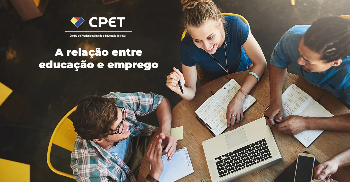 A relacao entre educacao e emprego