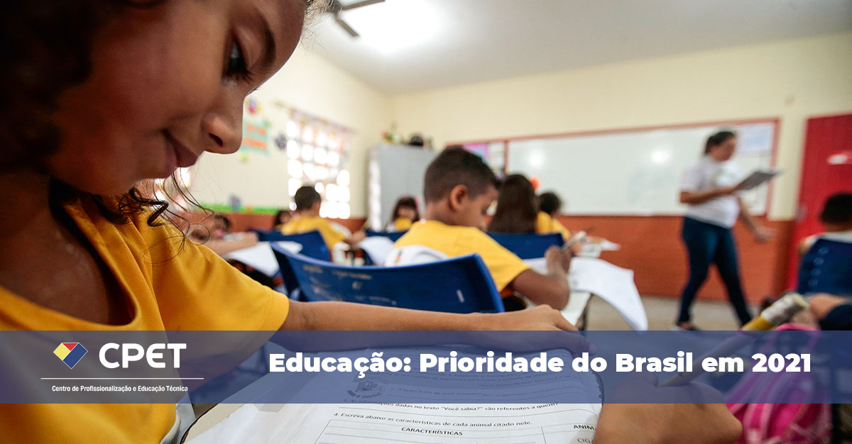 Educacao Prioridade do Brasil em 2021