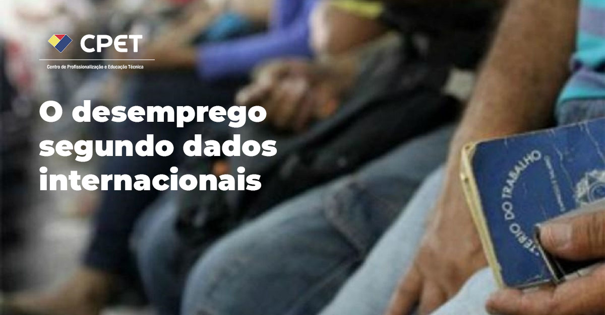 O desemprego segundo dados internacionais