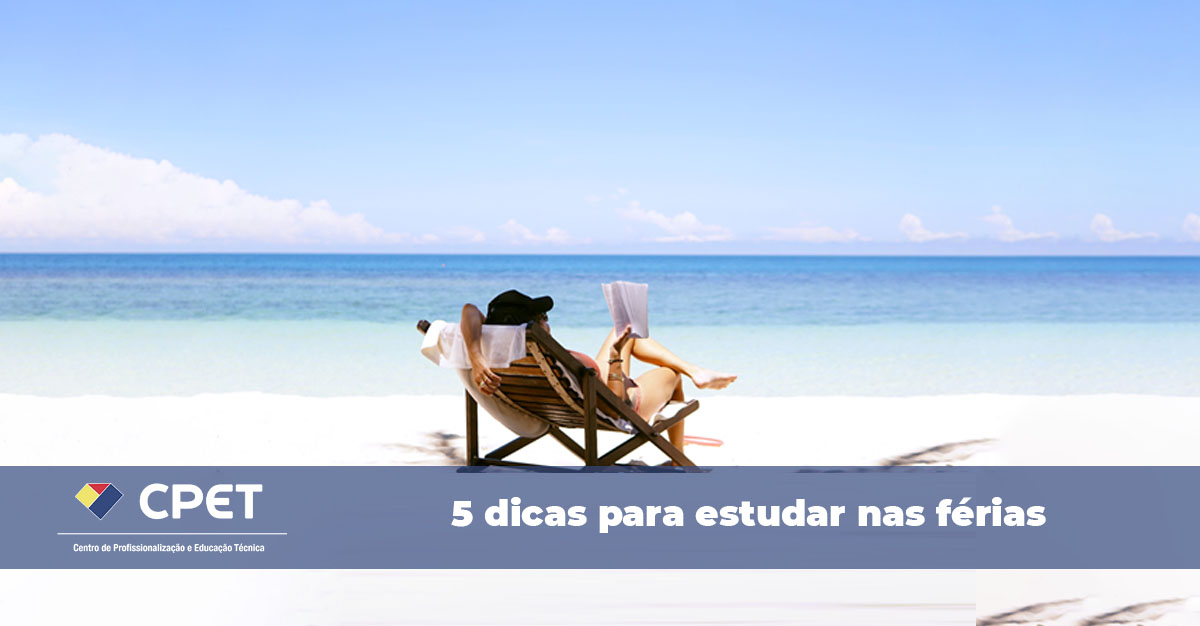 5 dicas para estudar nas ferias
