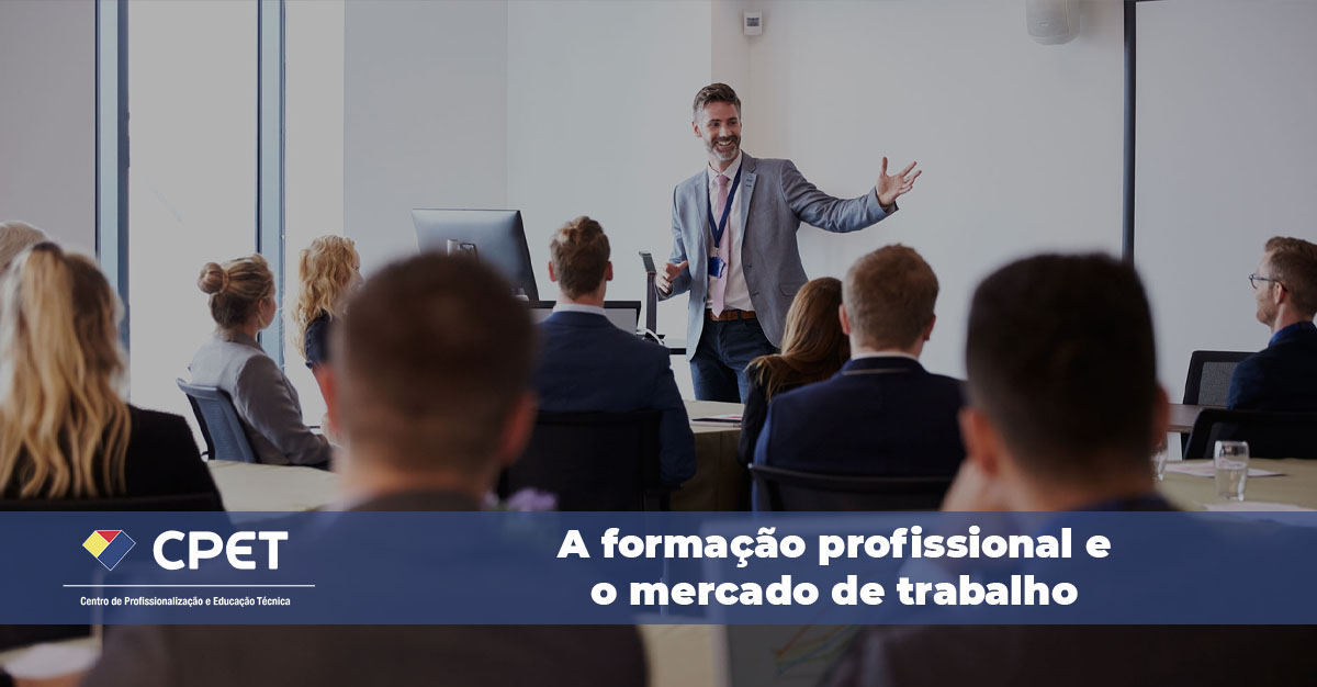 A formacao profissional e o mercado de trabalho