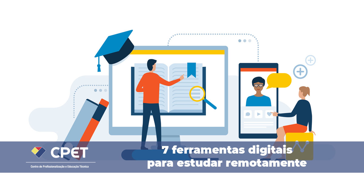 7 ferramentas digitais para estudar remotamente